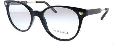 versace 3291 eyeglasses|clear Versace glasses on face.